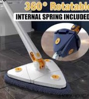 ৩৬০ ডিগ্রী রোটেবল এডজাস্টেবল ক্লিনিং মপ লম্বা 4 ফিট